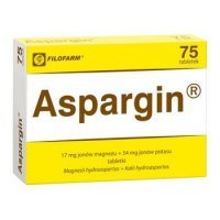 Aspargin tabl. 0,017g+0,054g 75 tabl.