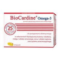 BioCardine Omega-3 kaps. 60kaps.(4blist.x1