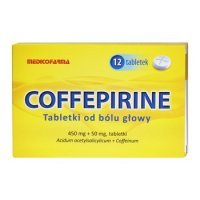 Coffepirine Tabletki od bólu głowy 12 tabl