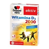Doppelherz aktiv Witamina D3 2000 kaps. 60