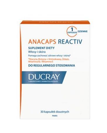 DUCRAY Anacaps ReActiv kaps. 30 kaps.