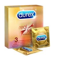 Durex Real Feel prezerwatywy, 3 sztuki