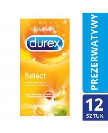 Durex Select prezerwatywy 12 sztuk