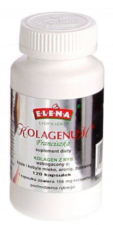 ELENA KOLAGEN Srebrny 125 mg-120 kaps