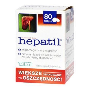 Hepatil tabl. 0,15 g 80 tabl.