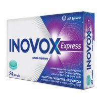 Inovox Express smak miętowy pasty 12 past