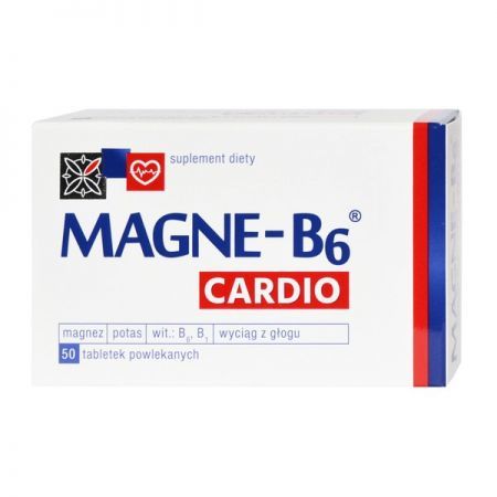 Magne B6 Cardio tabl.powl. 50 tabl.