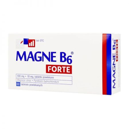 Magne B6 Forte tabl.powl. 0,1g+0,01g 60tab