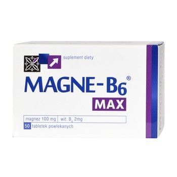Magne B6 Max tabl. 50 tabl. (blister)
