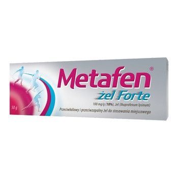 Metafen żel Forte (Ibufen) żel 0,1g/g 50g