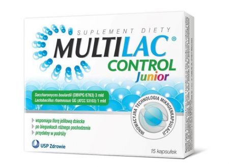 Multilac Control Junior kaps. 15 kaps.