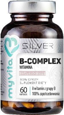 MyVita SILVER Witamina B-Complex 100% kaps