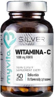 MyVita SILVER Witamina C 1000 mg kaps 50