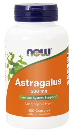 NOW Astragalus 500 mg 100 kps