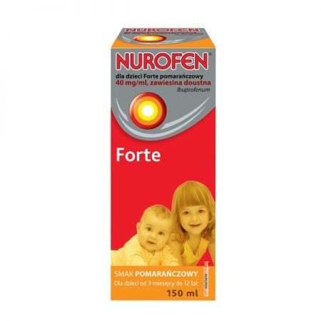 Nurofen d/dzieci Forte pomar.zaw.150ml