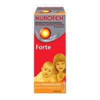Nurofen dla dzieci Forte pomarań.zaw. 100m