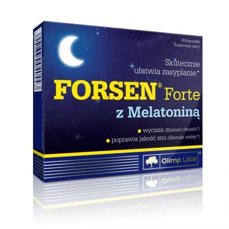 Olimp Forsen Forte z melatoniną kaps. 30ka