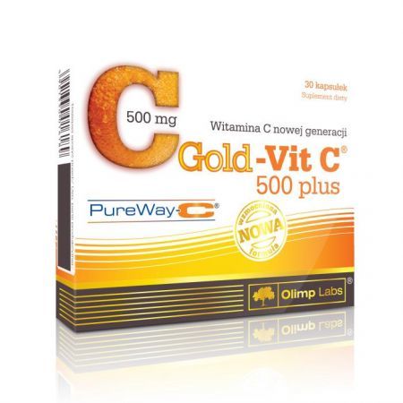OLIMP Gold-Vit.C 500 Plus Pure Way kaps. 3