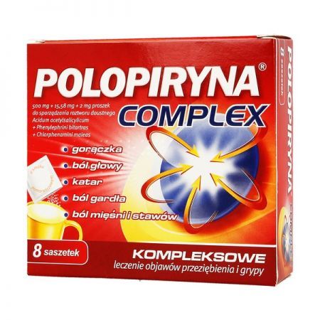Polopiryna Complex prosz.dosp.rozt.8 sasz.