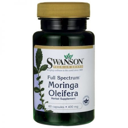 SWANSON Moringa Oleifera 400 60kaps.